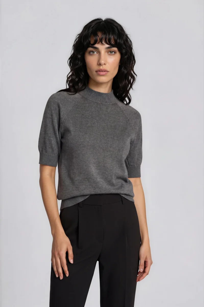 AnemoneBBHalias knit – Grey mel